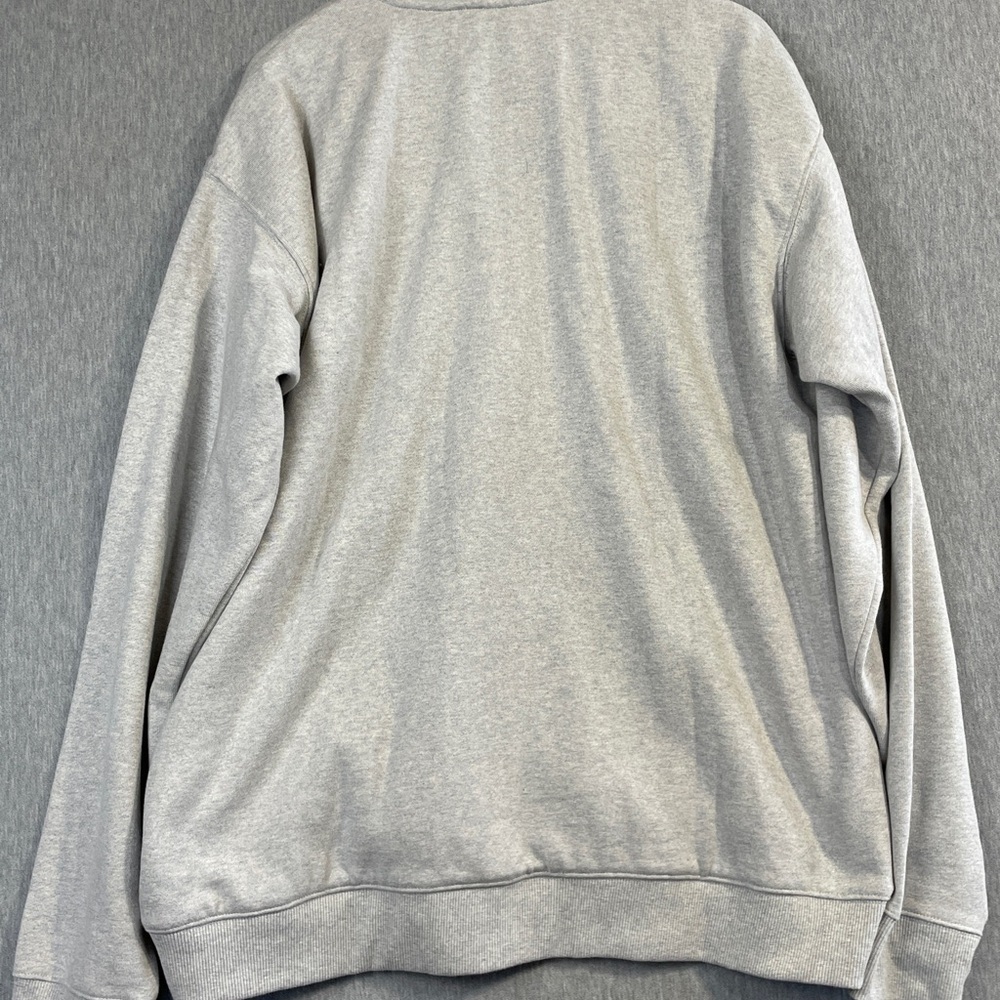Eddie Bauer Sweatshirt Men’s Size TXL Gray Pullover Sherpa Lined - Picture 10 of 11